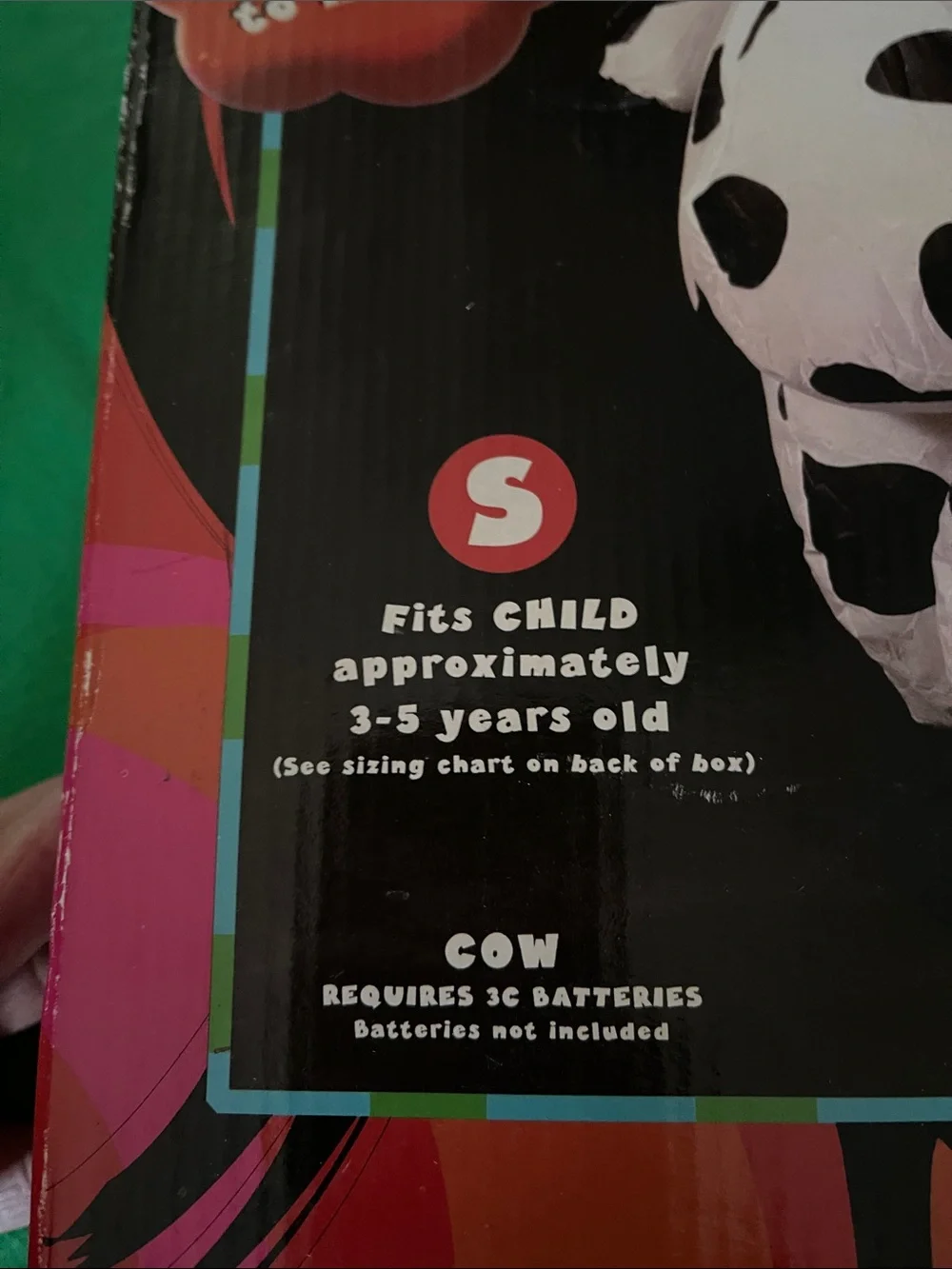 N/A inflatable cow